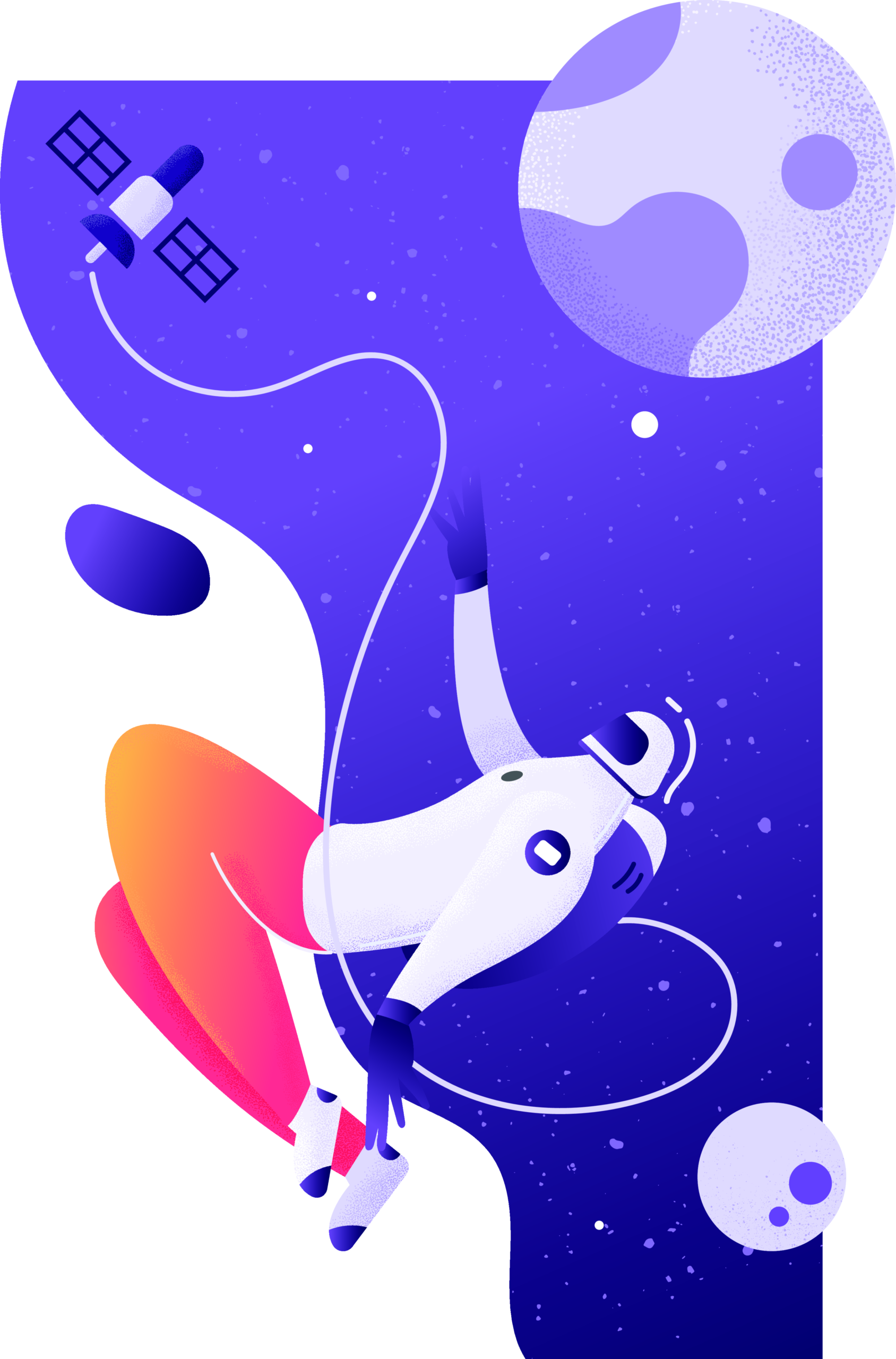 Astronaut in space

